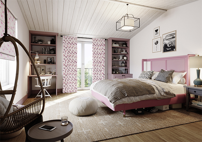 Butterfly Garden, Precious Pinks - Made to Measure Curtains - Image 7